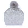 Footwear Rachel's | Rachels - Grey Angora Wool Hat & Mitten Set