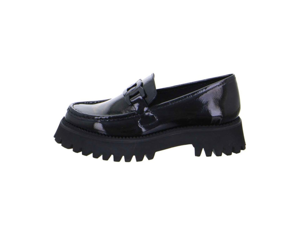 Footwear Ara | Ara - 56721 Black Patent Loafer