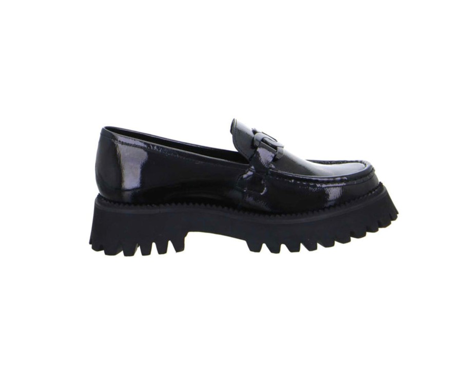 Footwear Ara | Ara - 56721 Black Patent Loafer