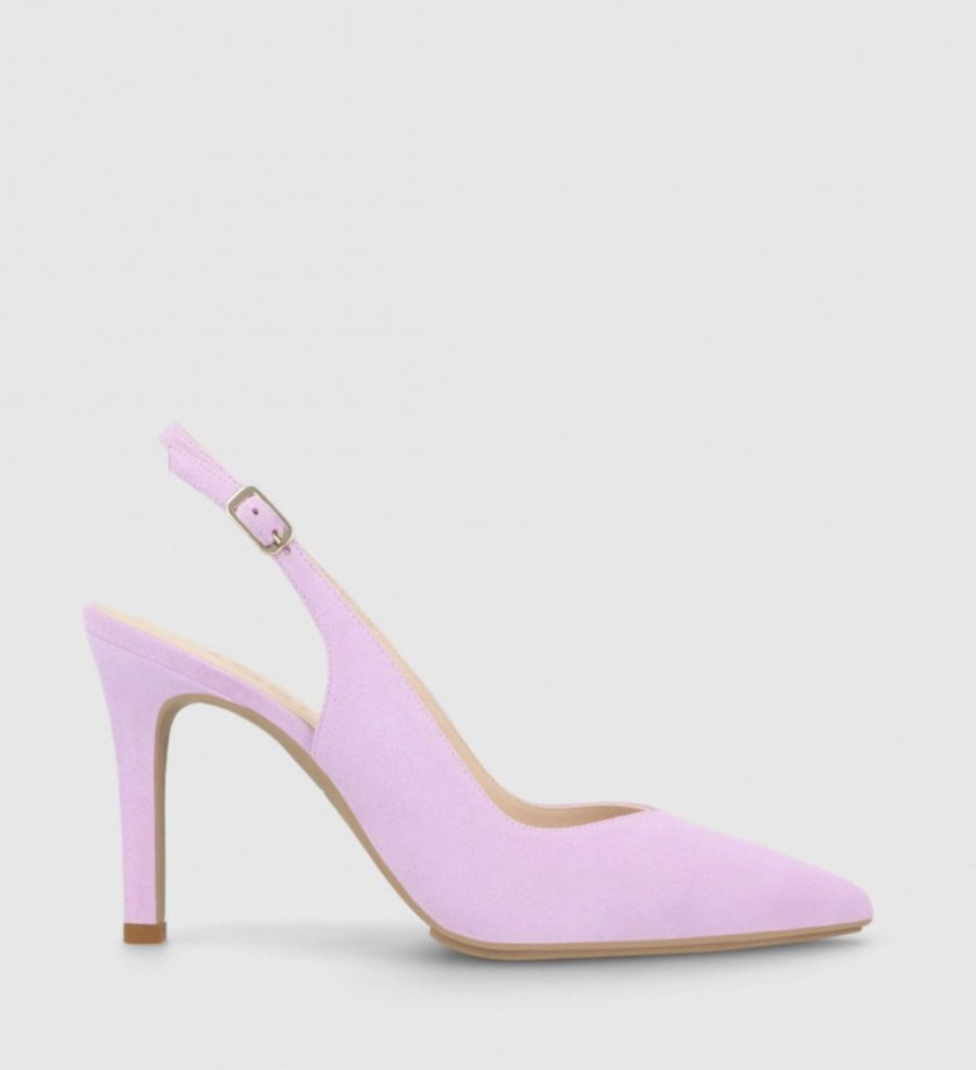 Footwear Lodi | Lodi - Raian Lavender Slingback Sandal