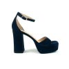 Footwear Unisa | Unisa - Upton Navy Suede Platform