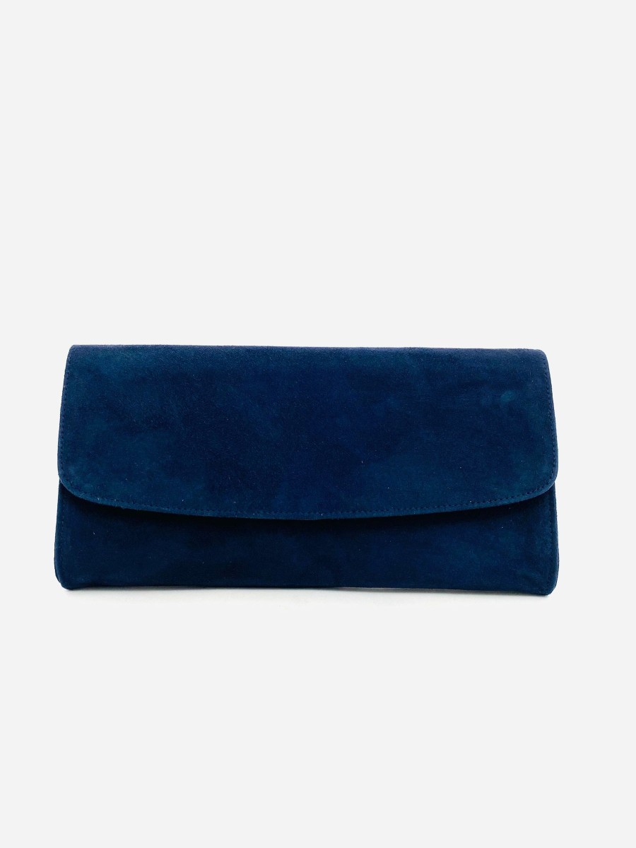 Footwear Rachel's | Rachels - Navy Clutch Bag