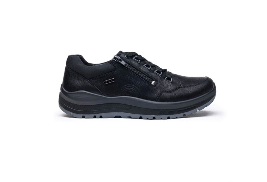 Footwear G Comfort | G Comfort - R-5583 Black Waterproof Trainer