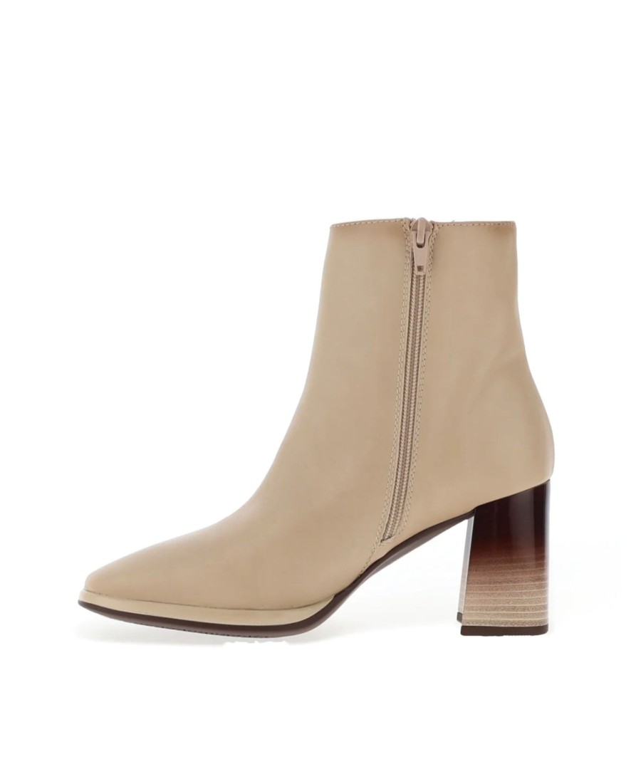 Footwear Hispanitas Ankle Boots | Hispanitas - Hi233020 Cream Leather Ankle Boot