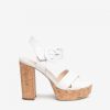 Footwear NeroGiardini | Nerogiardini - White Platform Sandal