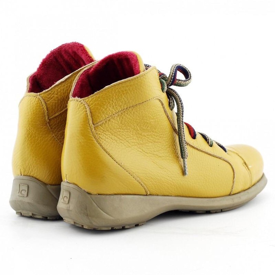 Footwear Jose Saenz | Jose Saenz - Mustard Ankle Boots