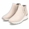 Footwear Rieker | Rieker - N8361 Beige Wedge Ankle Boot