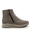 Footwear Igi & Co Ankle Boots | Igi & Co - Khaki Waterproof Ankle Boot