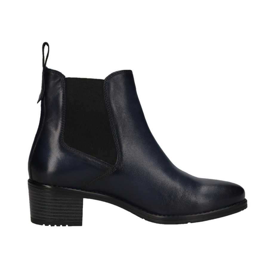 Footwear Bagatt Ankle Boots | Bagatt - 5623 Navy Chelsea Boot