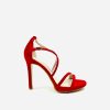 Footwear Lodi | Lodi - Yuriko-Red Suede Sandal