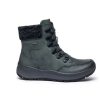 Footwear G Comfort | G Comfort - R-5584 Green Leather Waterproof Walking Boot