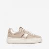 Footwear NeroGiardini | Nerogiardini - L308430D Beige Diamonte Trainer