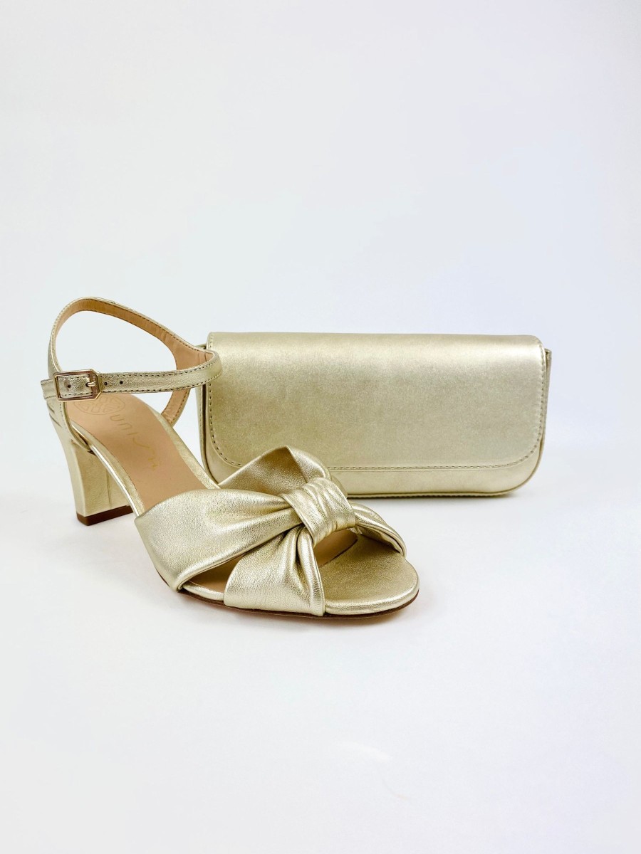 Footwear Unisa | Unisa - Malvina Gold Sandal