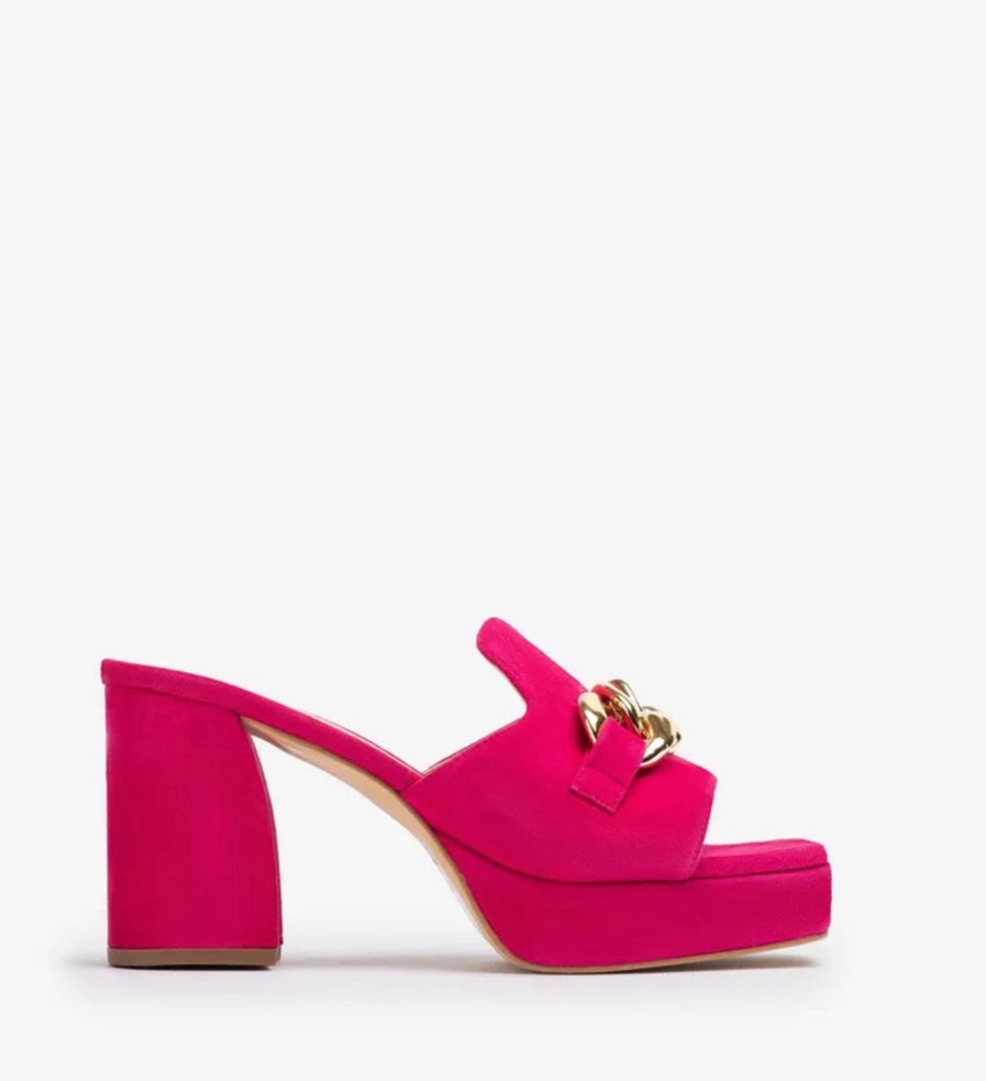 Footwear Unisa | Unisa - Oberon Pink Platform Mule