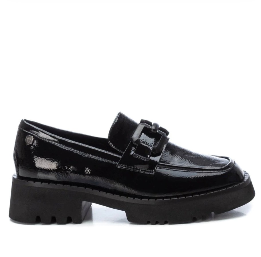 Footwear Carmela | Carmela - 161124 Black Patent Loafer