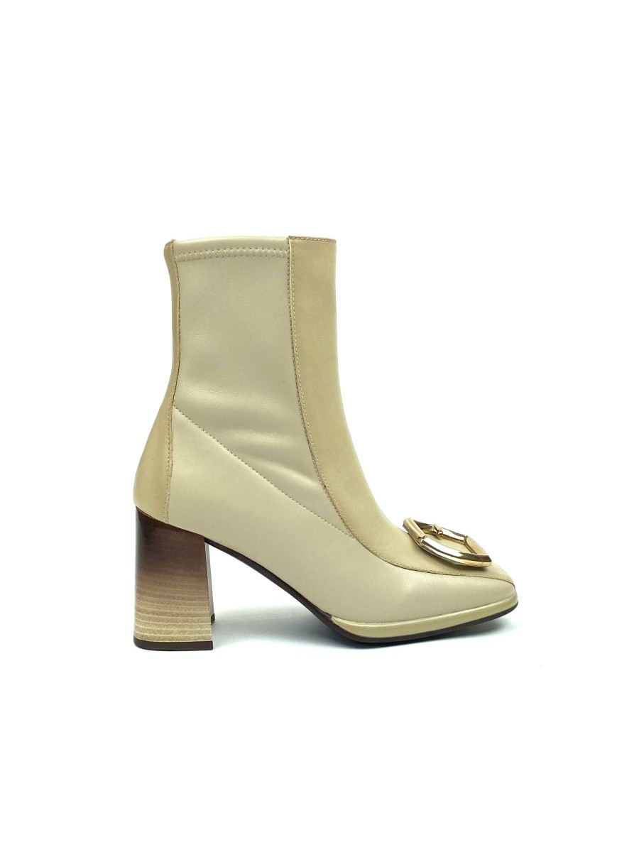 Footwear Hispanitas Ankle Boots | Hispanitas - H1232955 Soho Cream Ankle Boot