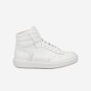 Footwear Paul Green Ankle Boots | Paul Green - 5225 White Hi Top Trainer