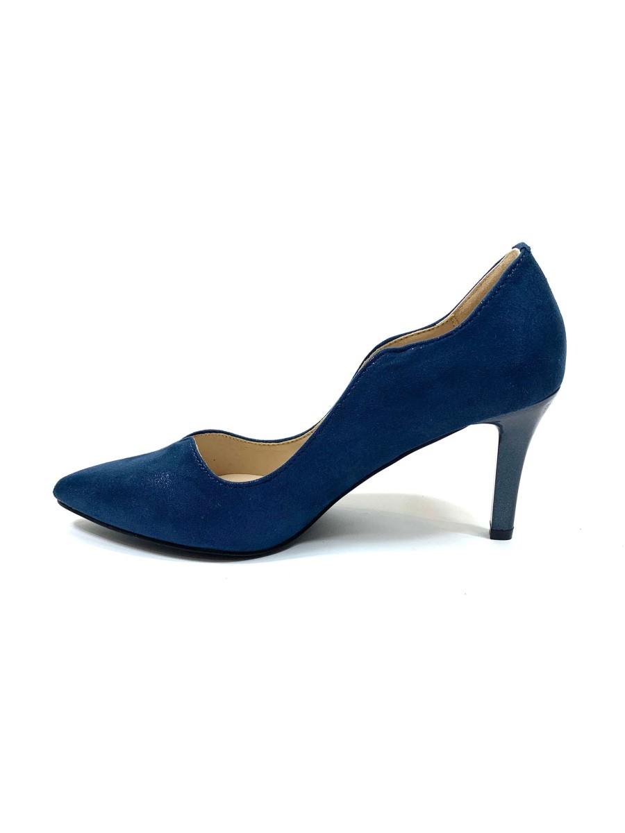 Footwear Sorento | Sorento - Navy Shimmer Court