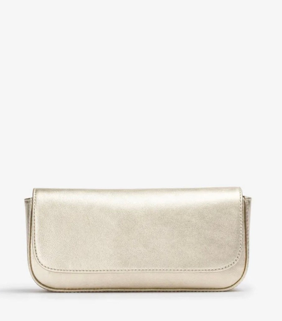 Bags Unisa | Unisa - Zdreamin Gold Clutch