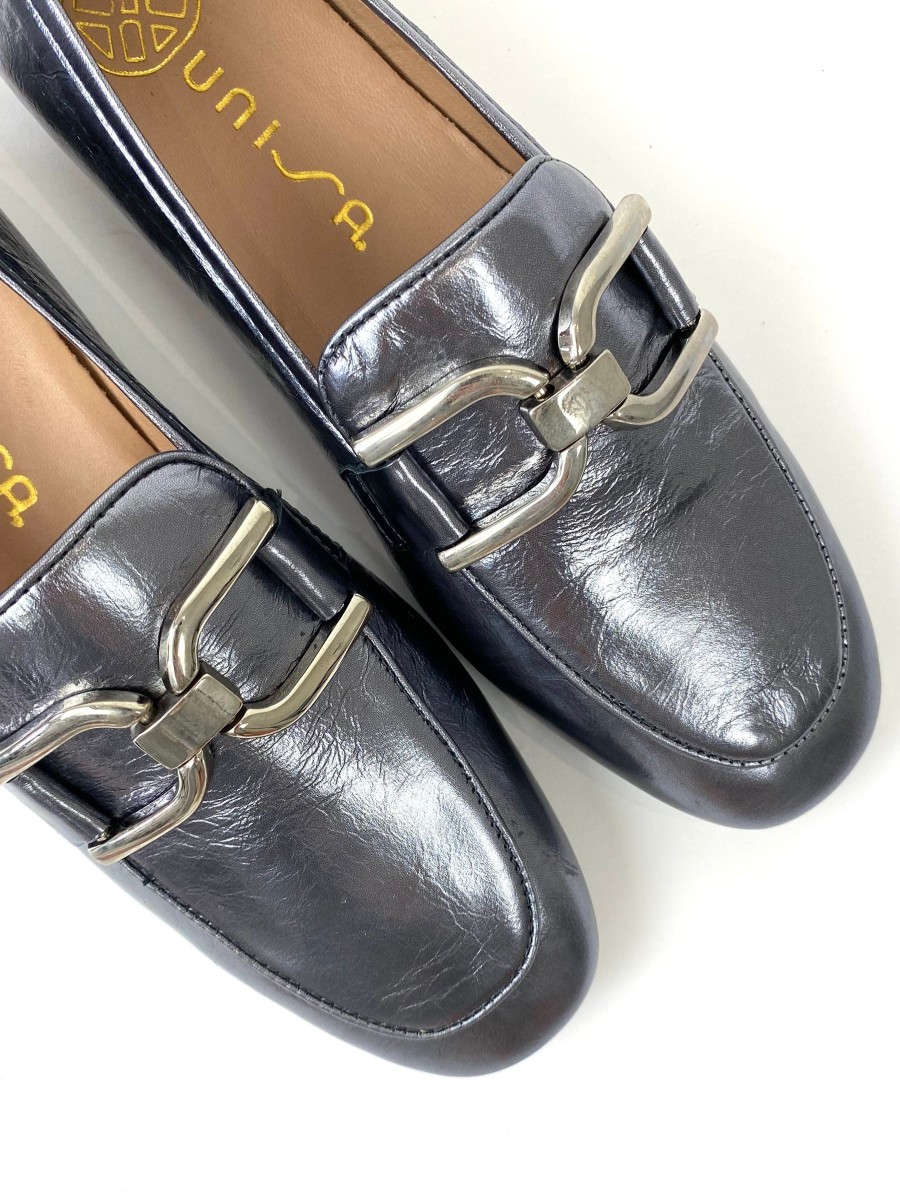 Footwear Unisa | Unisa - Baxter Pewter Loafer