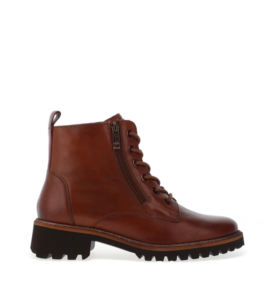 Footwear Ara | Ara - 31225 Cognac Biker Boot