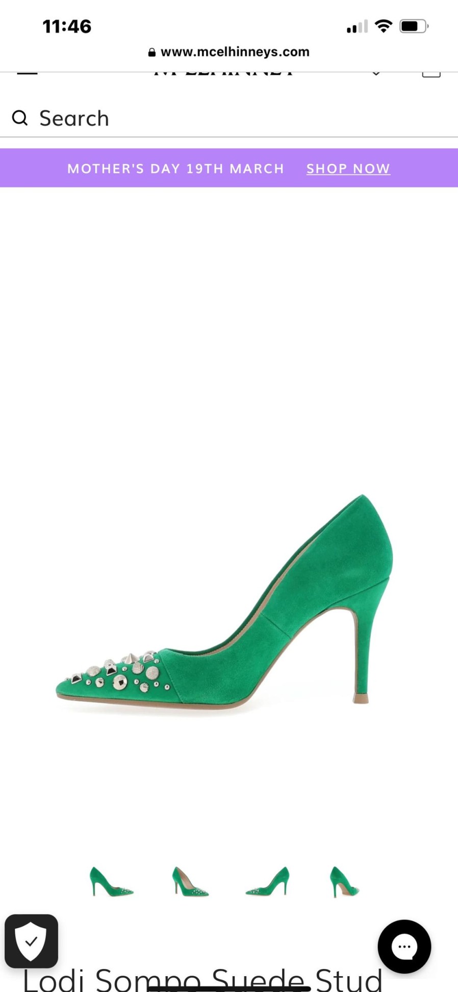 Footwear Lodi | Lodi - Sompto-Go Green Stud Court