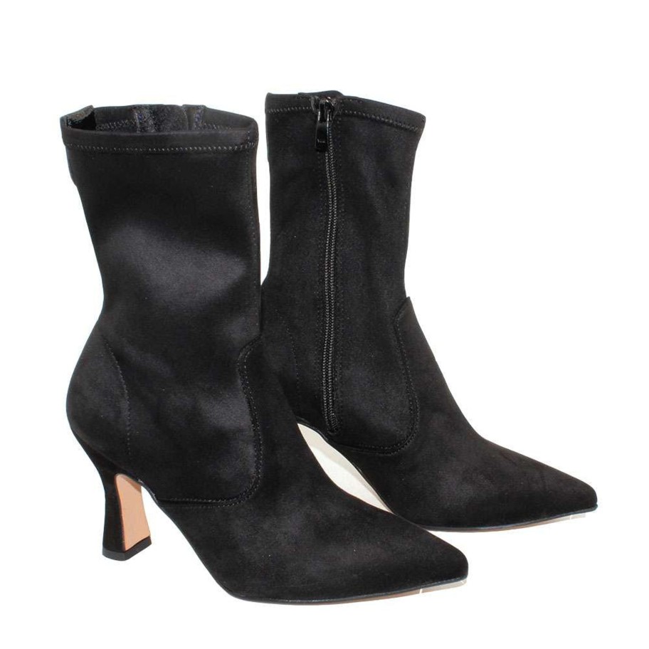 Footwear DCHICAS | Dchicas - 5500 Black Sock Ankle Boot