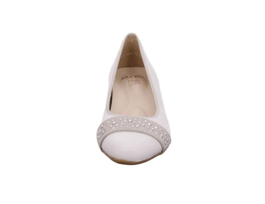 Footwear Ara | Ara - 35813 Cream Court Extra Wide