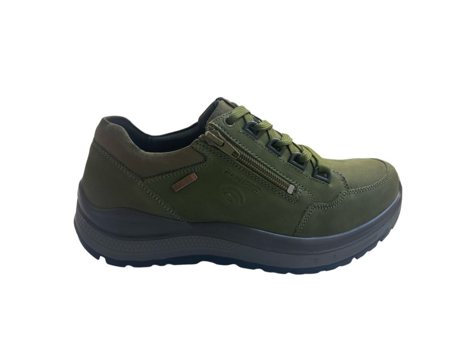 Footwear G Comfort Waterproof Shoes & Boots | G Comfort - Khaki Waterproof Trainer