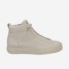 Footwear Paul Green Ankle Boots | Paul Green - 5283 Beige Elastic Hi Top