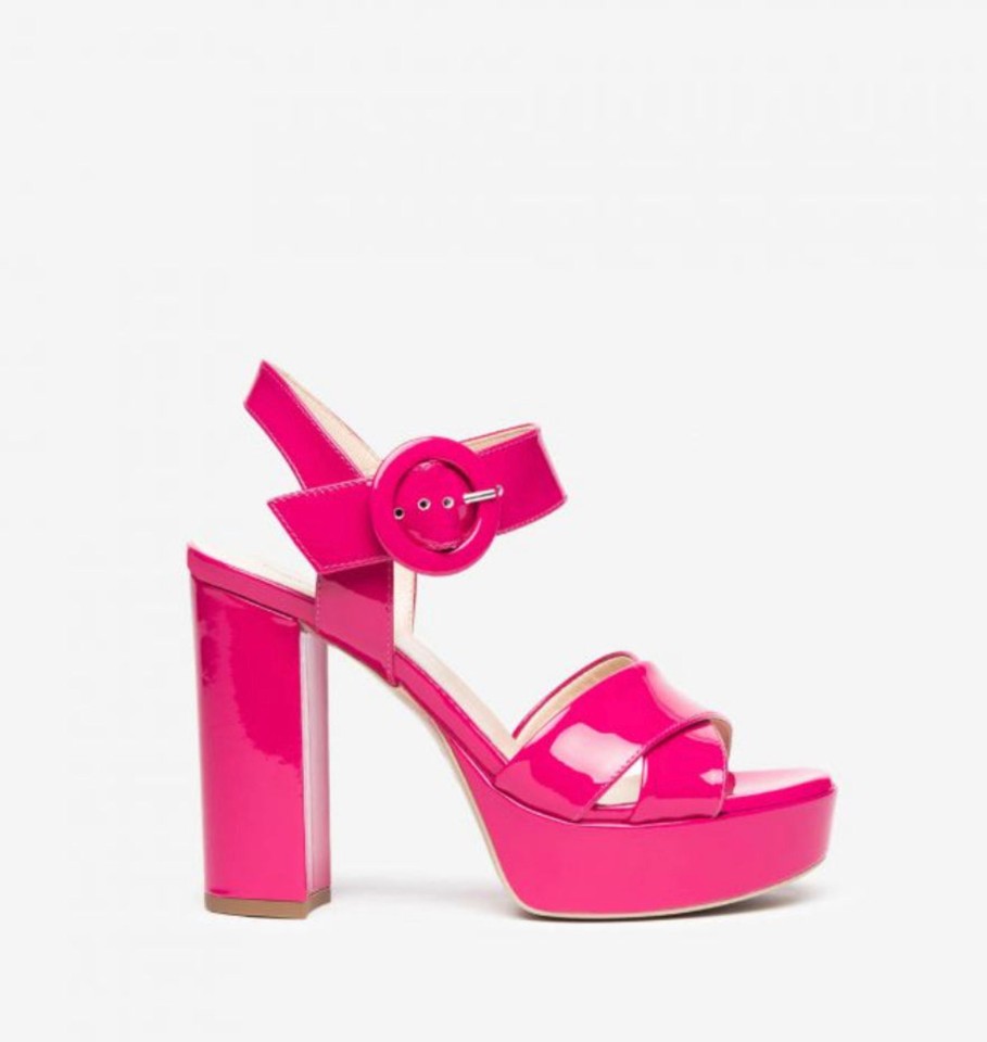 Footwear NeroGiardini | Nerogiardini - Pink Patent Platform