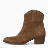 Footwear Tamaris Mid Calf Boots | Tamaris - 25702 Tan Cowboy Boot