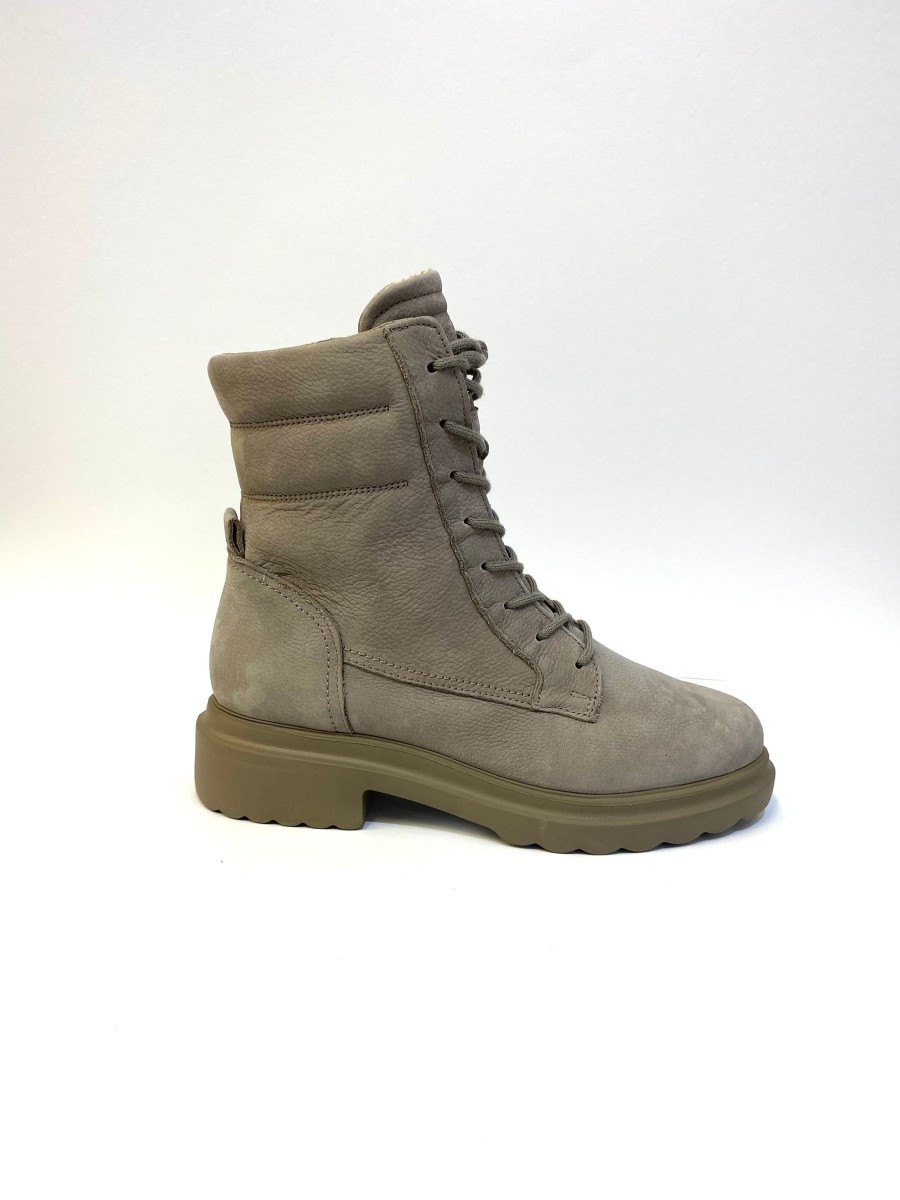 Footwear Paul Green | Paul Green - 8071 Grey Nubuck Boot