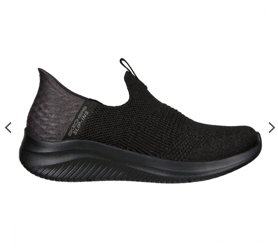 Footwear Skechers | Skechers - 149708 Black Slip In Trainer