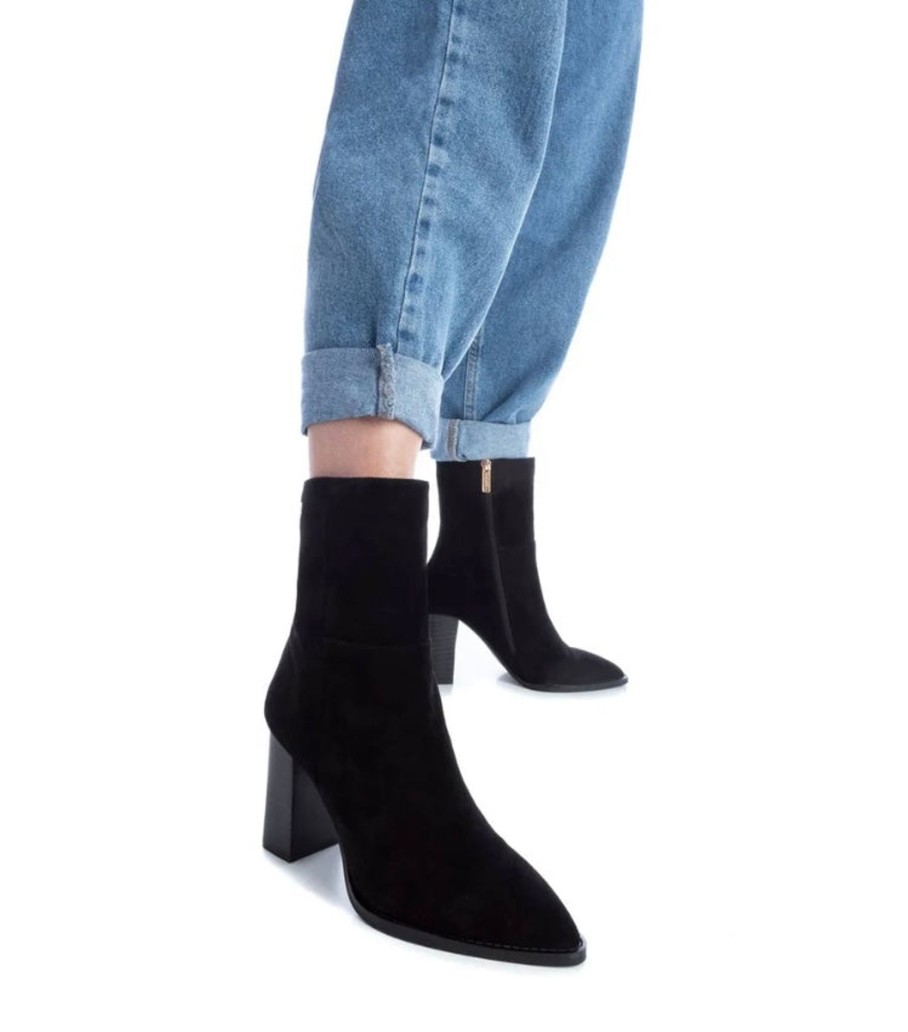 Footwear Carmela Ankle Boots | Carmela - 160897 Black Suede Ankle Boot