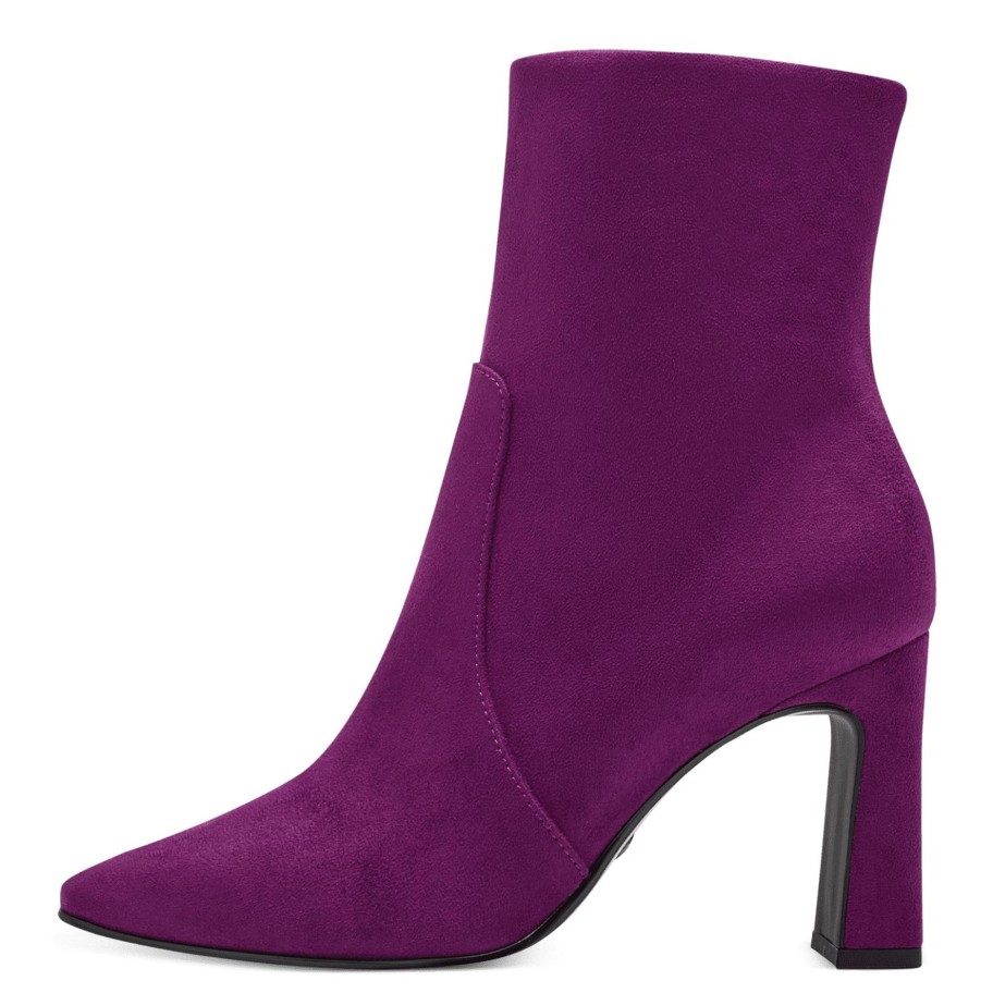 Footwear Tamaris Mid Calf Boots | Tamaris - 25022 Fuschia Ankle Boot