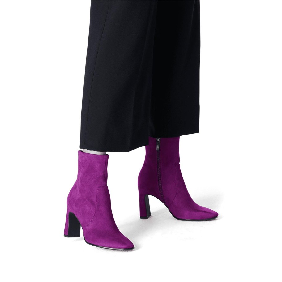 Footwear Tamaris Mid Calf Boots | Tamaris - 25022 Fuschia Ankle Boot