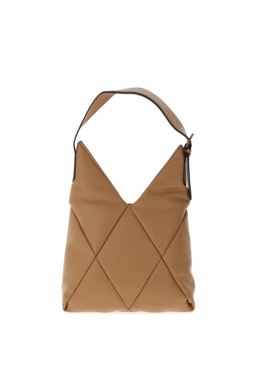 Bags Hispanitas | Hispanitas - B-1232931 Gobi Camel Quilted Shoulder Bag