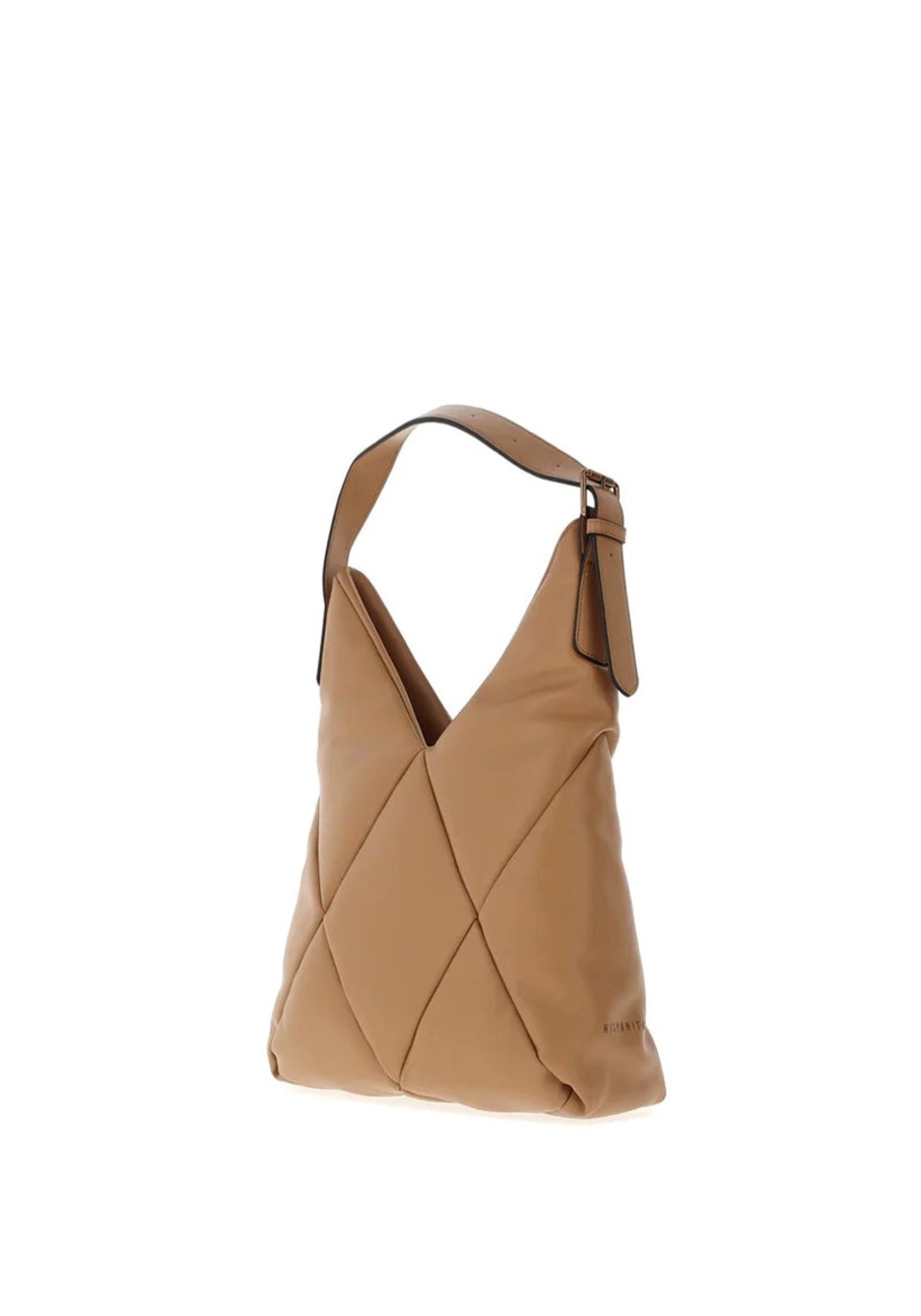 Bags Hispanitas | Hispanitas - B-1232931 Gobi Camel Quilted Shoulder Bag