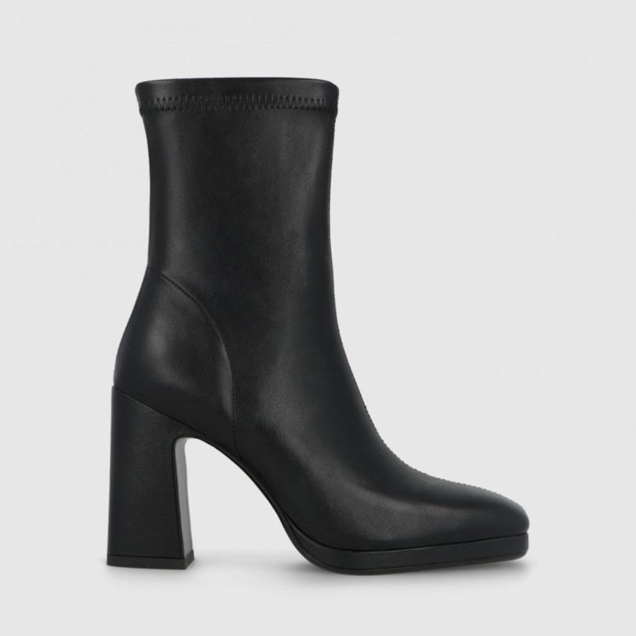 Footwear Lodi Ankle Boots | Lodi - Lin4030 Black Platform Boot