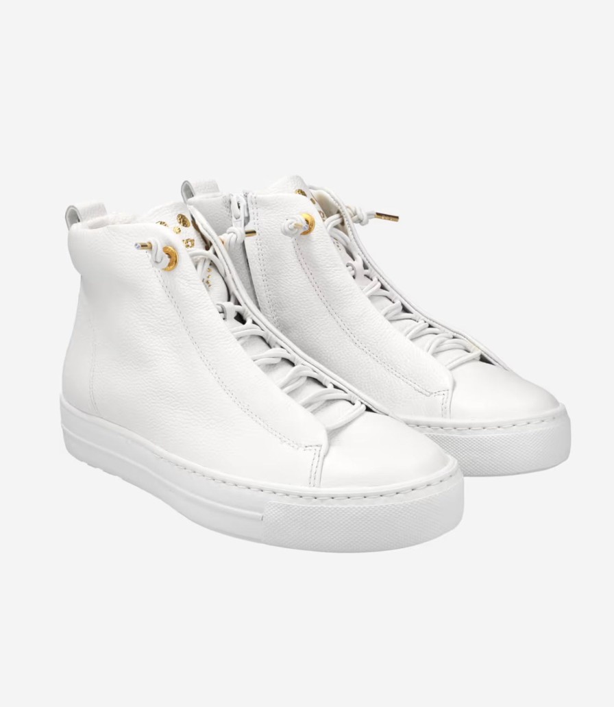 Footwear Paul Green | Paul Green - 5283 White Hi Top