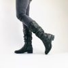 Footwear Mustang Knee High Boots | Mustang - Grey Knee High Boot