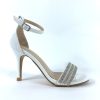 Footwear Sorento | Sorento - White Diamante Sandal