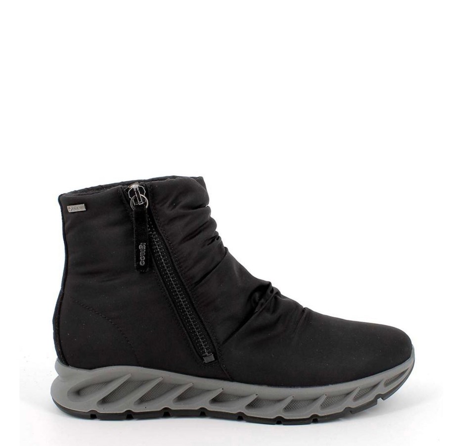 Footwear Igi & Co | Igi & Co - Black Goretex Ankle Boot