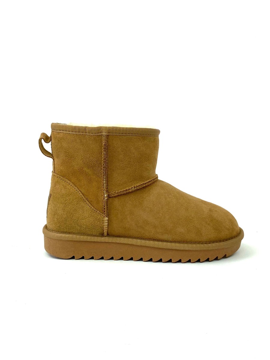 Footwear Ara Ankle Boots | Ara - 29921 Tan Ugg Boot