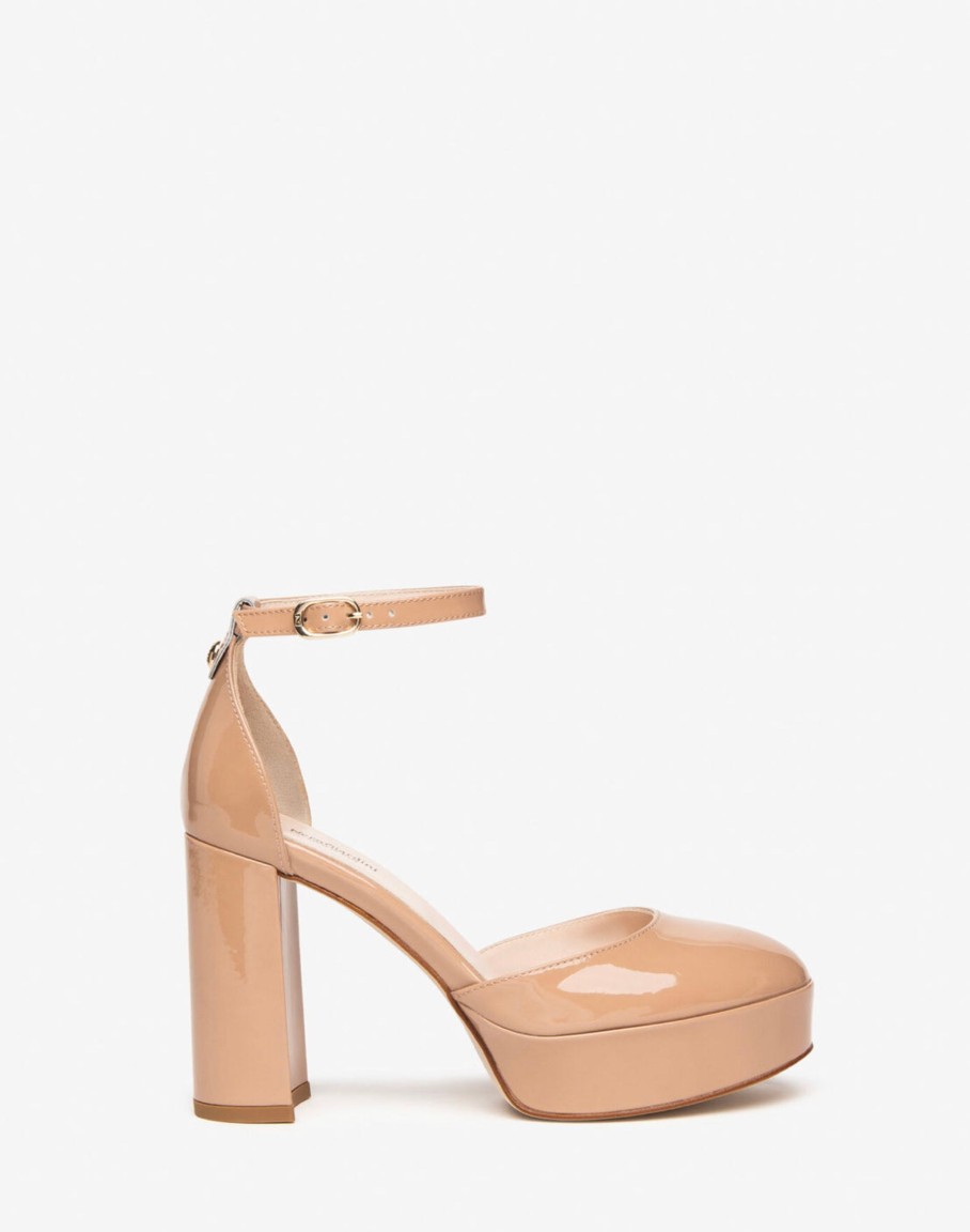 Footwear NeroGiardini | Nerogiardini - Nude Patent Platform