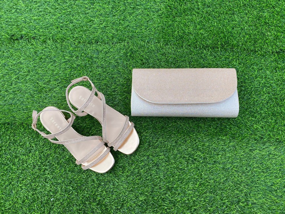 Footwear Sorento | Sorento - Rose Gold Clutch