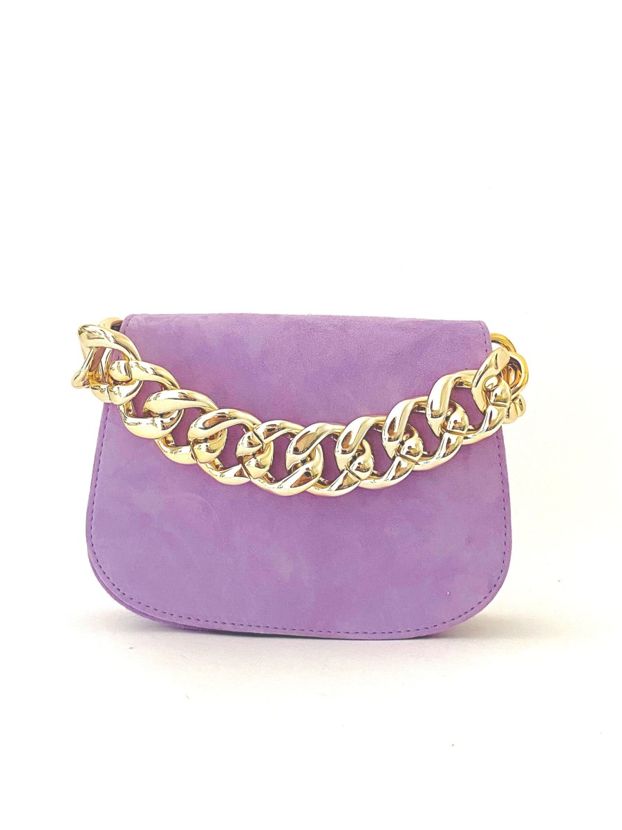 Bags Unisa | Unisa - Zbruna Lilac Suede Clutch