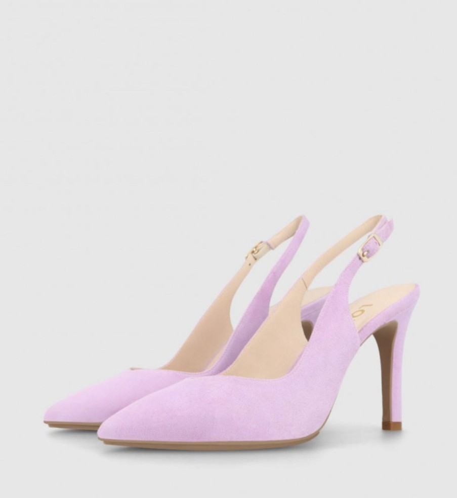 Footwear Lodi | Lodi - Raian Lavender Slingback Sandal