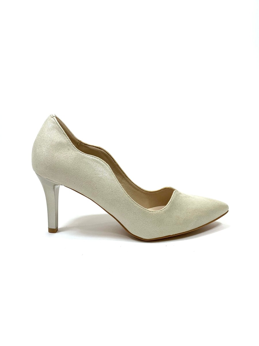 Footwear Sorento | Sorento - Gold Shimmer Court